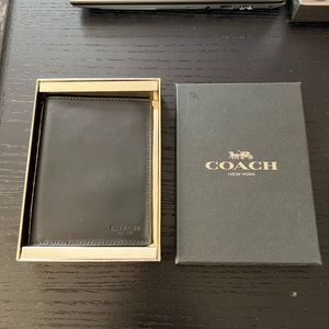 Coach Passport Holder
